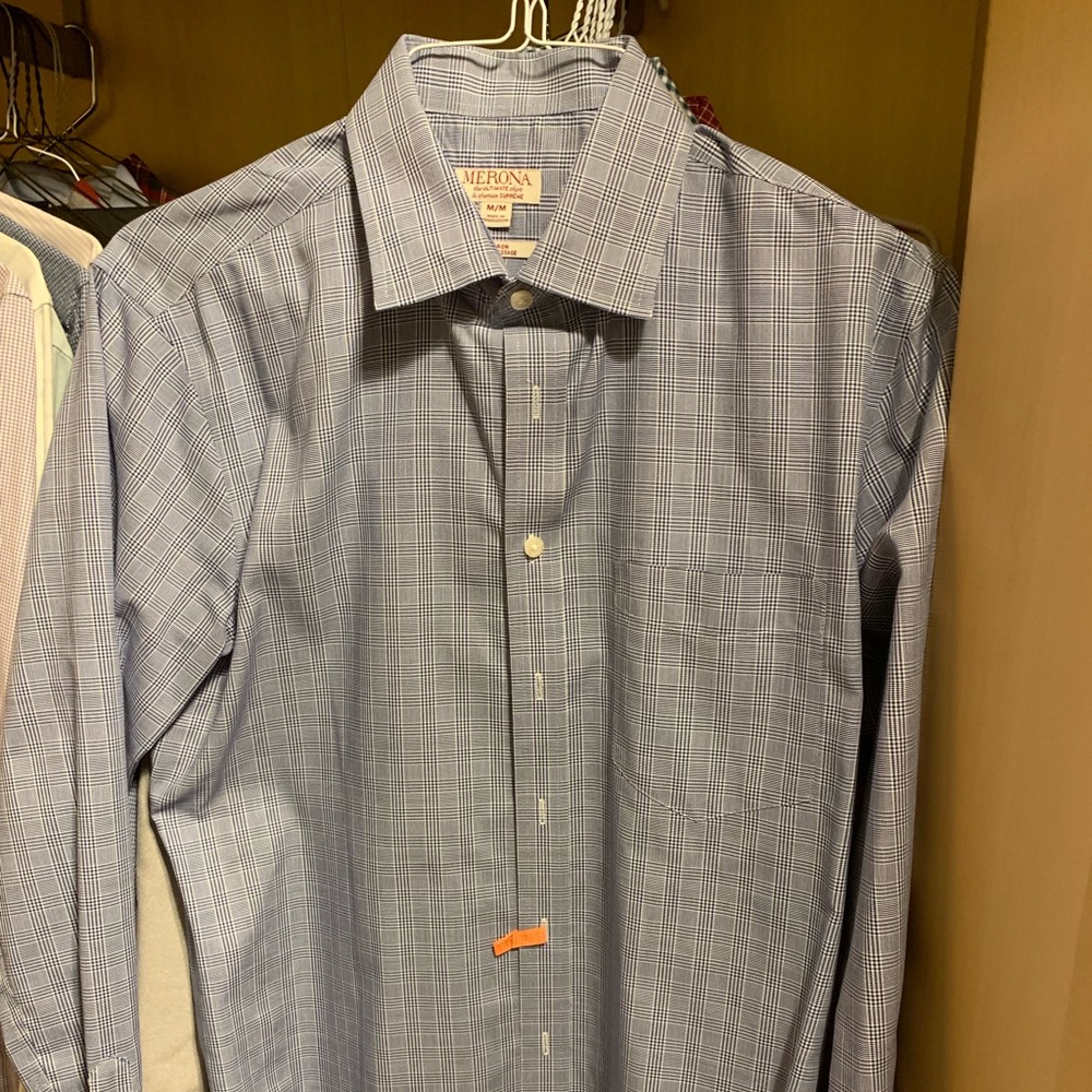 Target Merona Size M NonIron Dress Shirt